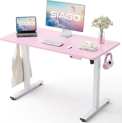 Electric Standing Desk Adjustable - 48x24 Inch Sit Stand