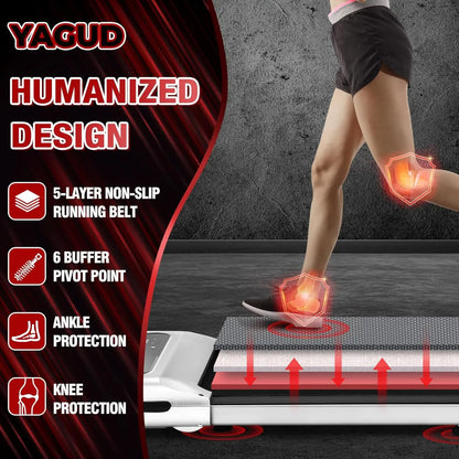 Desk Treadmill 2.5 HP: Portable Walking Pad for Home & Office