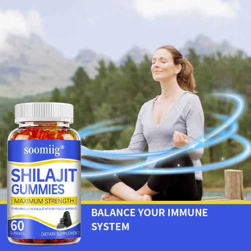 Shilajit Gummies - Enhance Memory, Muscle Mass & Concentration