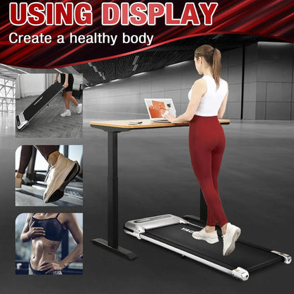 Desk Treadmill 2.5 HP: Portable Walking Pad for Home & Office