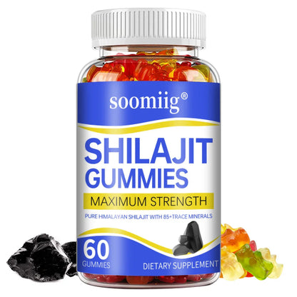 Shilajit Gummies - Enhance Memory, Muscle Mass & Concentration